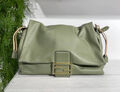 Сумка Fendi Mamma Baguette женский кожа болотный 186382-2