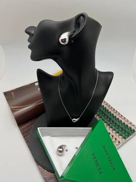 Серьги Bottega Veneta графитовый 175519-2