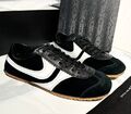 Кеды Dries Van Noten женский замша черный 183012-1