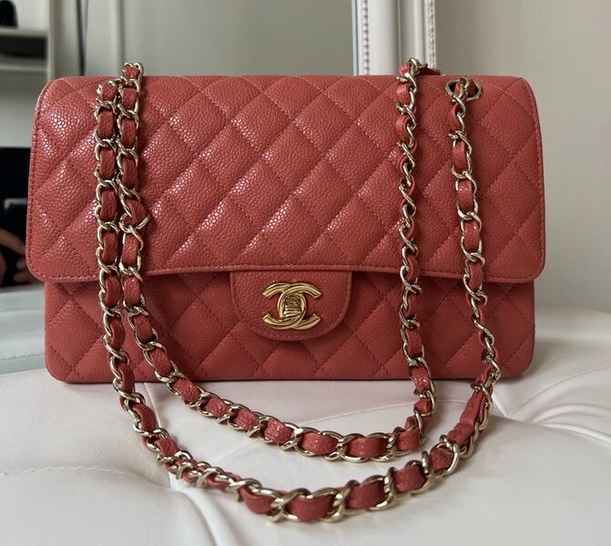 Сумка Chanel 2.55 женский кожа бордовый 141284