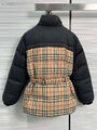 Пуховик двухсторонний Burberry женский черный 126483-8