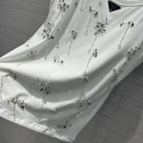 Майка Prada женский белый 135303-4