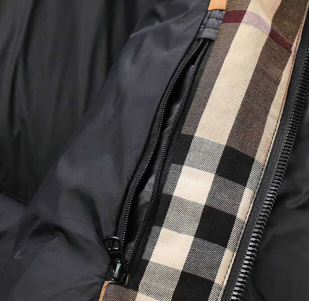 Мужской пуховик Burberry мужской черный 202393-6