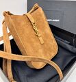 Сумка Saint Laurent женский замша бежевый 171131-1