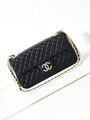 Сумка Chanel женский кожа черный 127546-2
