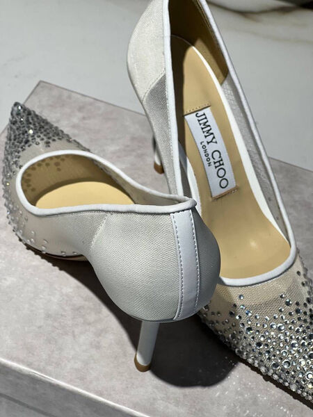Туфли Jimmy Choo женский графитовый 98963-3