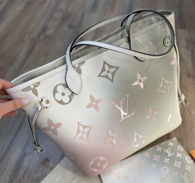 Сумка Louis Vuitton женский кожа белый 97230