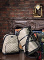 Мужской рюкзак Gucci мужской кожа графитовый 105311-3