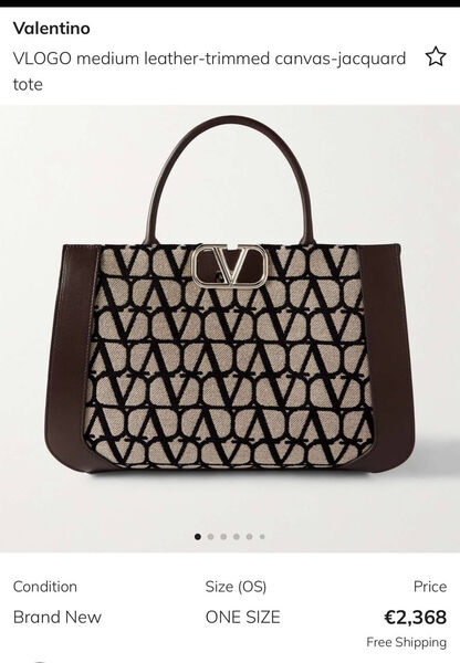 Сумка Valentino женский текстиль бежевый 182156-8