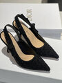 Туфли Christian Dior женский стразы черный 114978-4