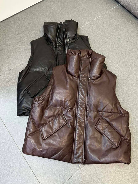 Жилет Maison Margiela женский кожа 132238-2