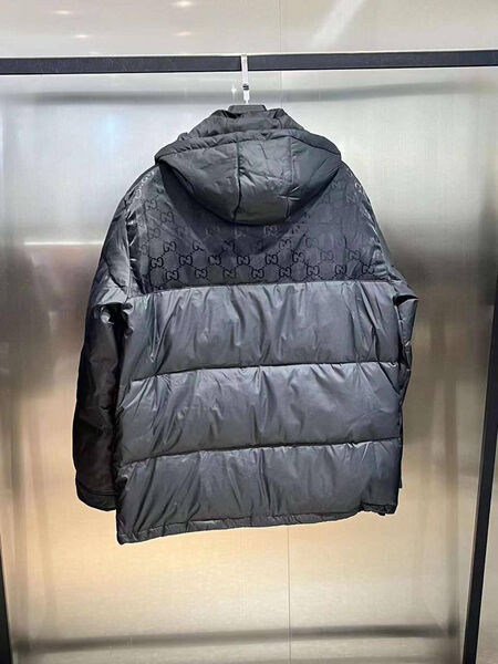 Мужской пуховик Gucci мужской черный 167338-15