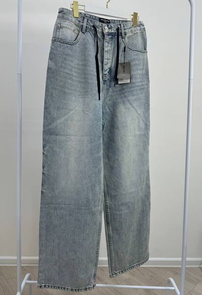 Джинсы Balenciaga женский джинса бирюзовый 165522