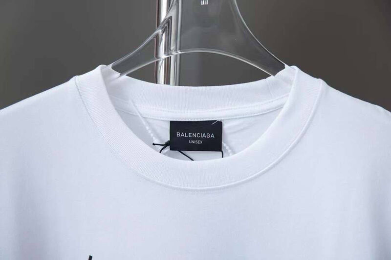 Мужская футболка Balenciaga мужской белый 151294-5