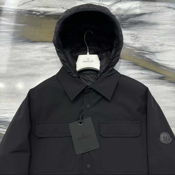 Мужская куртка Moncler мужской черный 200539-5