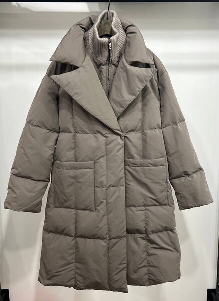 Пальто Brunello Cucinelli женский серый 128151