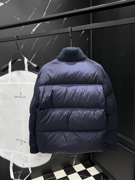Мужская куртка Moncler мужской синий 199956-5