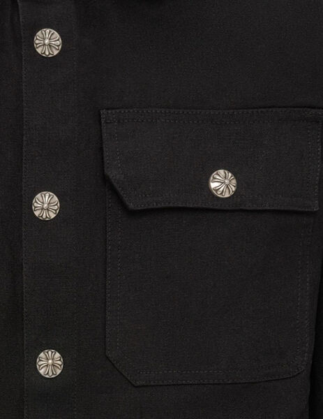 Мужская рубашка Chrome Hearts мужской черный 115517-3
