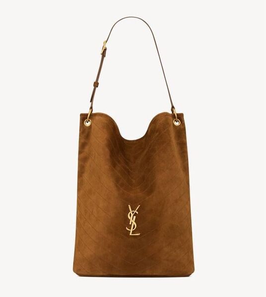 Сумка Saint Laurent женский замша бежевый 201312