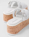 Шлепки Prada женский кожа белый 116700-5