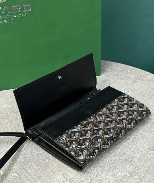 Сумка Goyard женский кожа черный 187401-2