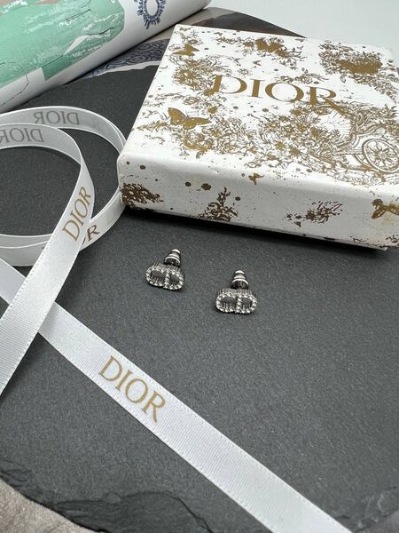 Серьги Dior графитовый 175399