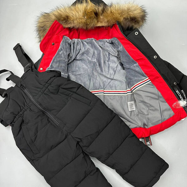 Детский комплект Moncler черный 165620-2