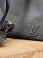 Мужская сумка мессенджер Louis Vuitton мужской кожа черный 96816-7