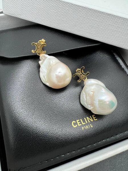 Серьги Celine белый 175824-2