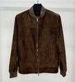 Мужской бомбер Zegna мужской замша 193633-1