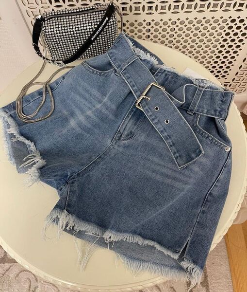 Шорты Alexander Wang женский синий 116734