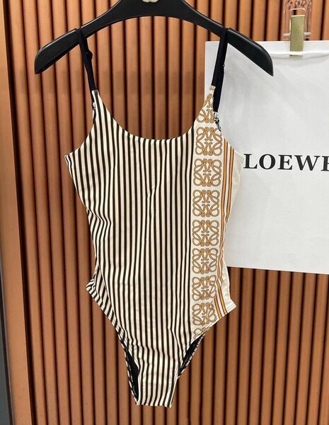Купальник Loewe женский темно-бежевый 189291