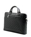 Мужской портфель Bottega Veneta мужской кожа черный 123796-2