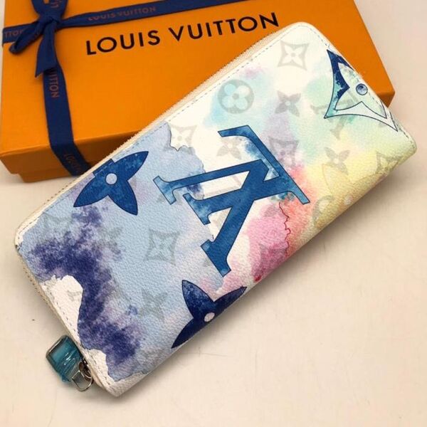 Кошелек Louis Vuitton женский кожа белый 31952