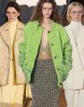 Кардиган Gucci женский вязаная ткань болотный 197455-2