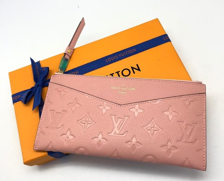 Кошелек Louis Vuitton женский канва розовый 31939