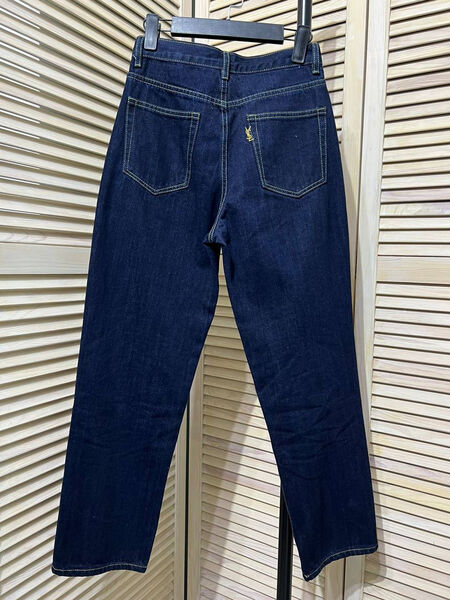 Джинсы Saint Laurent женский джинса синий 114233-2
