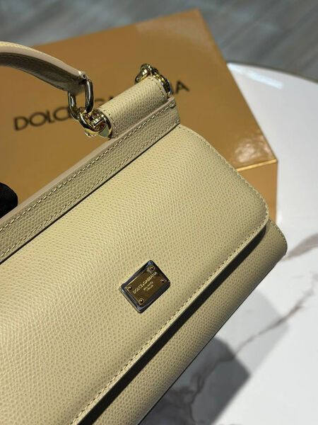 Сумка Dolce & Gabbana женский кожа болотный 174222-5