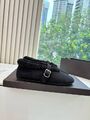 Женские зимние туфли Alaïa женский замша черный u6282186-1-7