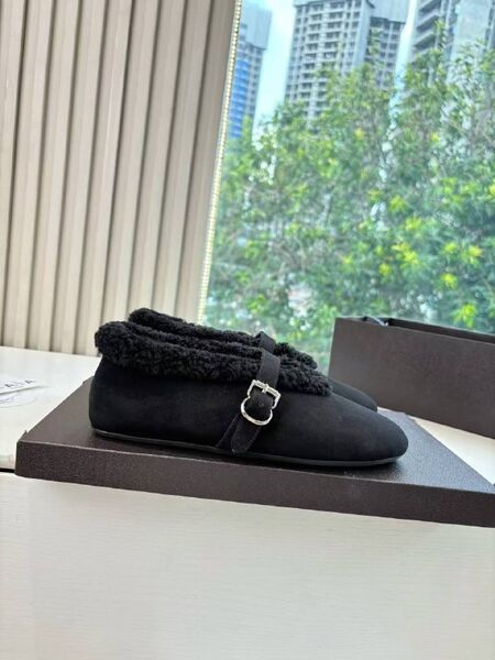 Женские зимние туфли Alaïa женский замша черный u6282186-1-7