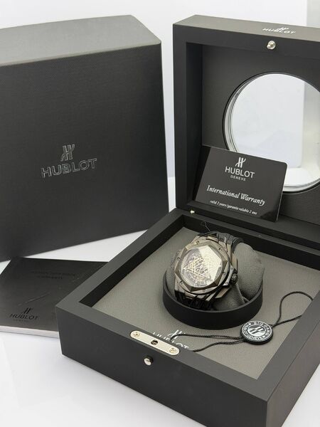 Мужские часы Hublot мужской черный i9737109-1-2
