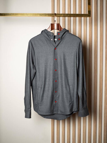Мужской костюм Kiton мужской графитовый 173513-2