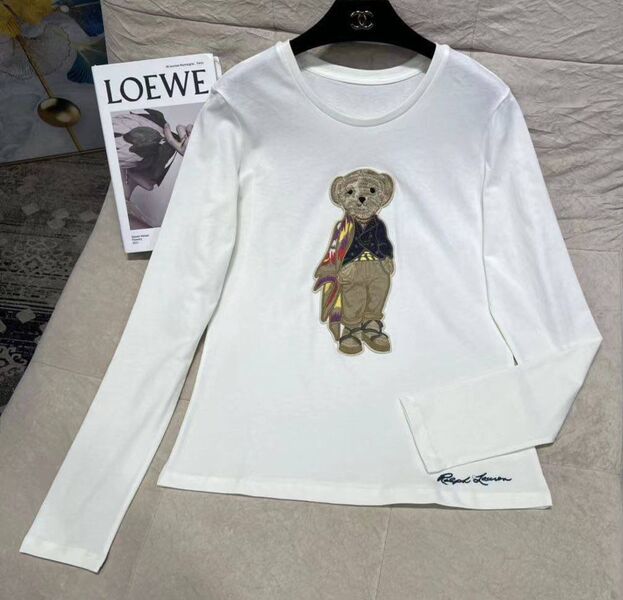 Лонгслив Ralph Lauren женский белый 99113