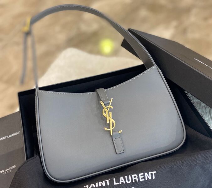 Сумка Saint Laurent женский кожа графитовый 97014