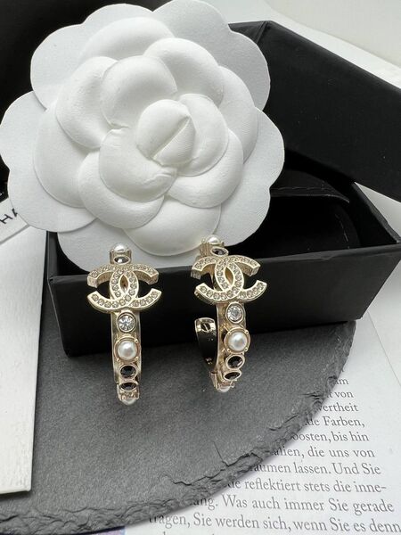 Серьги Chanel бронзовый 175342-4