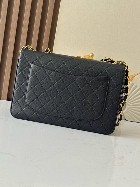Сумка Chanel женский кожа черный 195083-2