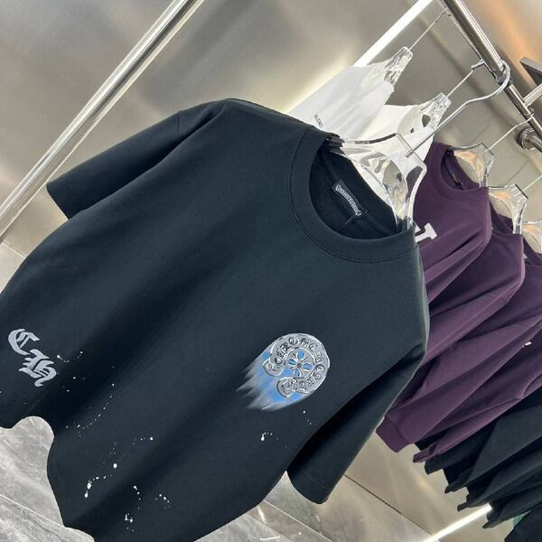 Футболка Chrome Hearts мужской черный o0175479-1-2