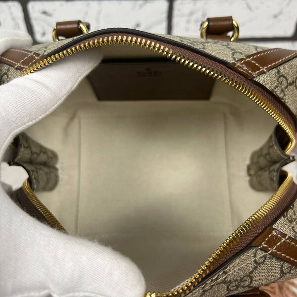 Сумка Gucci женский канва 145522-4
