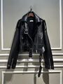 Куртка Balenciaga женский кожа черный 106490-2