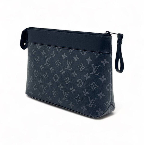 Мужской клатч Louis Vuitton мужской канва черный 150116-3
